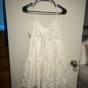 AMERICAN EAGLE White Sleeveless Dress